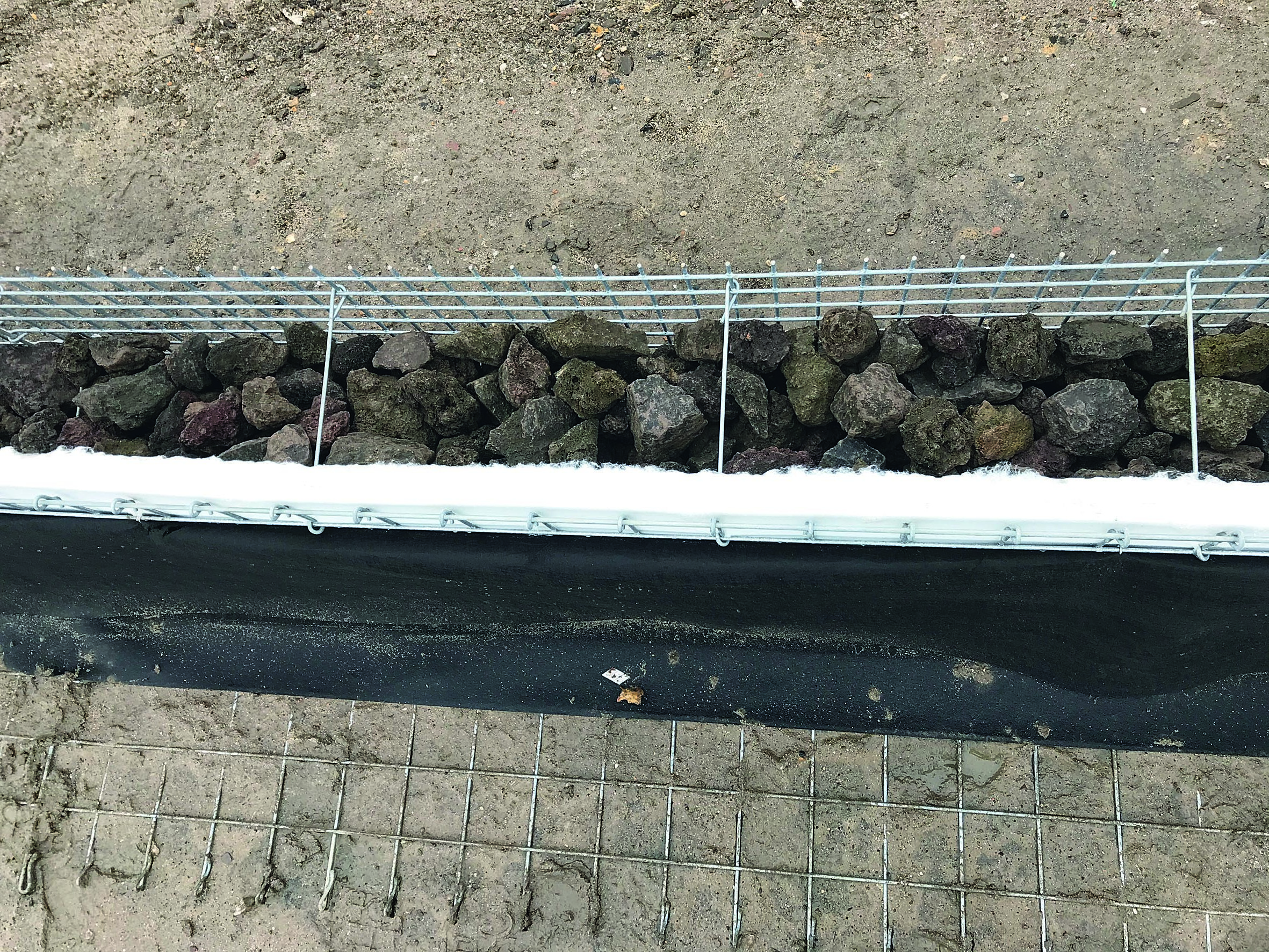 Звукопоглощающий мат для звукоизоляции - Huesker Gabion Components Звукопоглощающий мат - Звукоизоляционные компоненты - Габионы Huesker